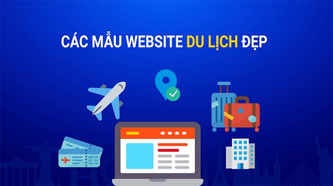 Các mẫu website du lịch đẹp